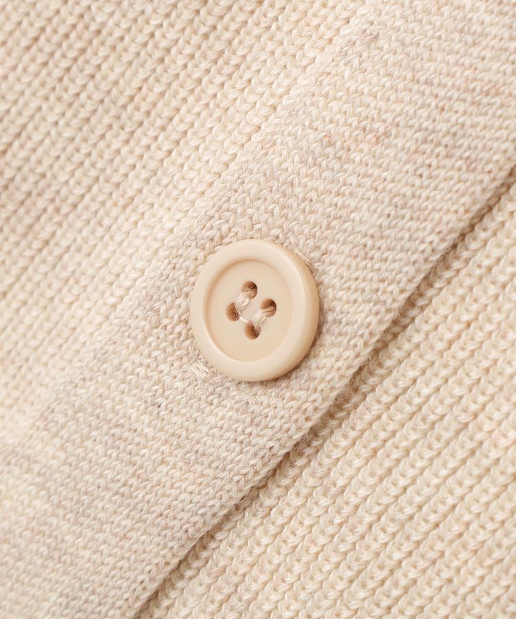 earth music&ecology「襟付きニットアンサンブル」|カーディガン|