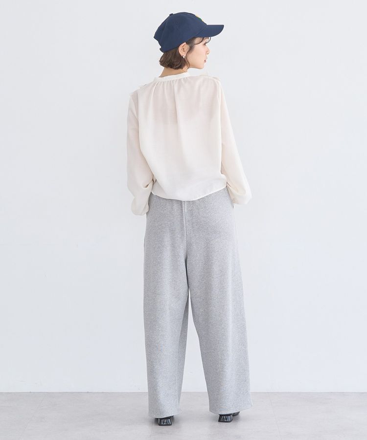 earth music&ecology「フリルリボンブラウス」|シャツ・ブラウス|