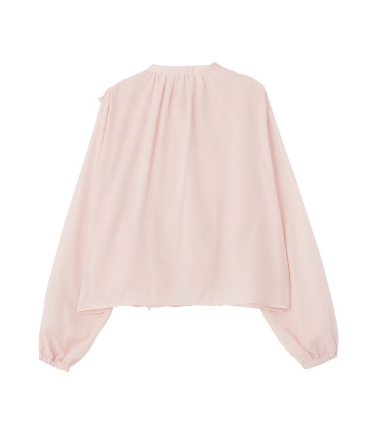 earth music&ecology「フリルリボンブラウス」|シャツ・ブラウス|