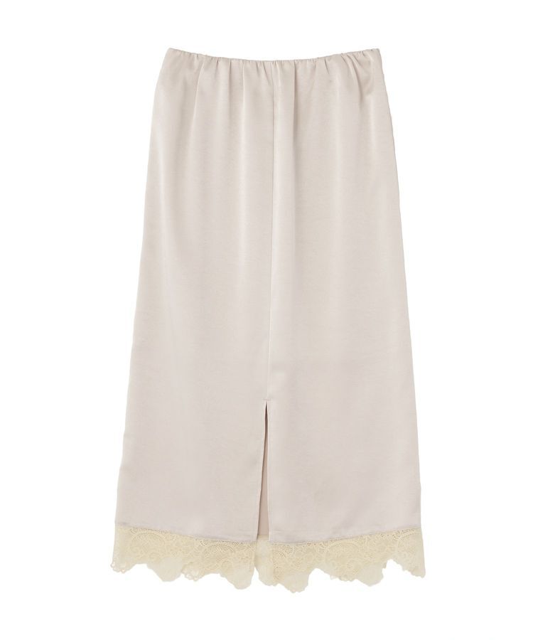 earth music&ecology「サテンレーススカート」|スカート|