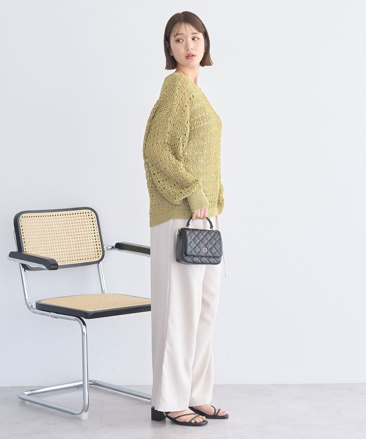 earth music&ecology「メッシュニットプルオーバー」|ニット・セーター|