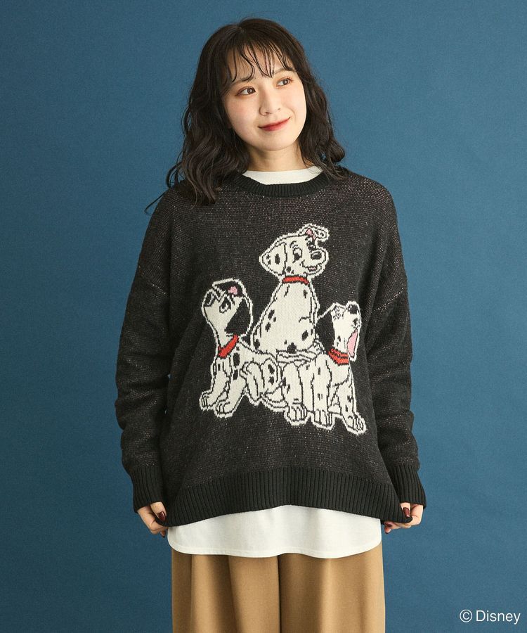 Green Parks「101匹わんちゃん/ジャガードニット」|ニット・セーター|