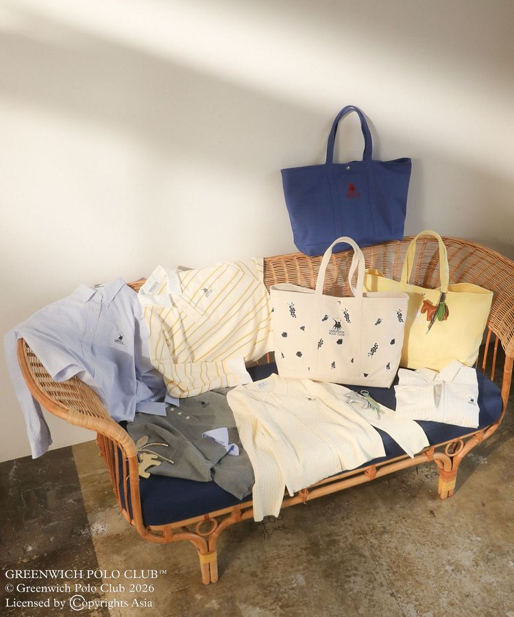 Green Parks「GREENWICH POLO CLUB(TM)ケーブル襟付ニットカーディガン」|カーディガン|