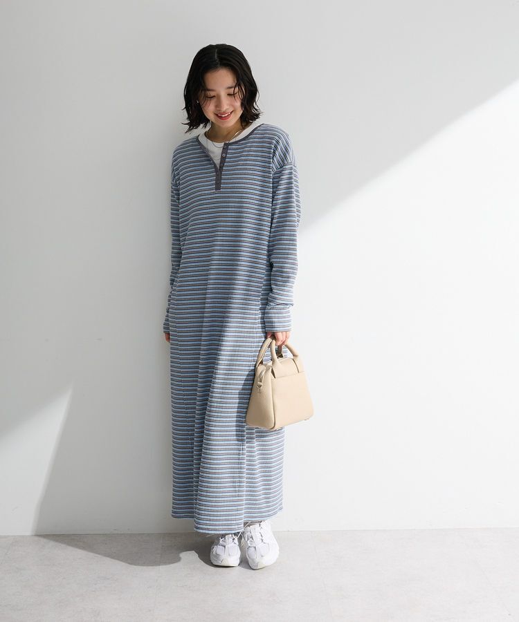 Green Parks「ヘンリーネックワンピース」|ワンピース|