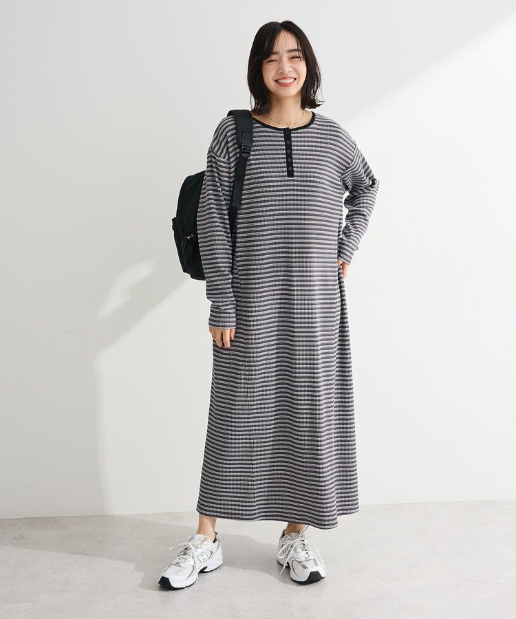 Green Parks「ヘンリーネックワンピース」|ワンピース|