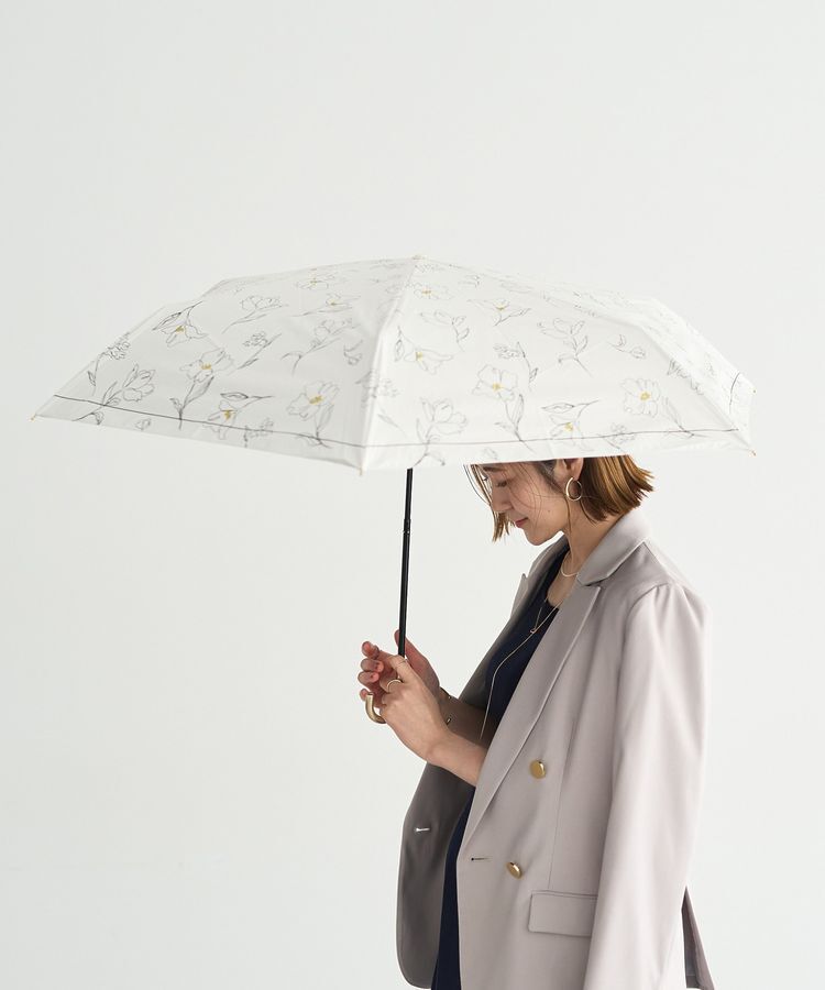 YECCA VECCA「【Wpc.】遮光フラワードローイングmini」|傘|