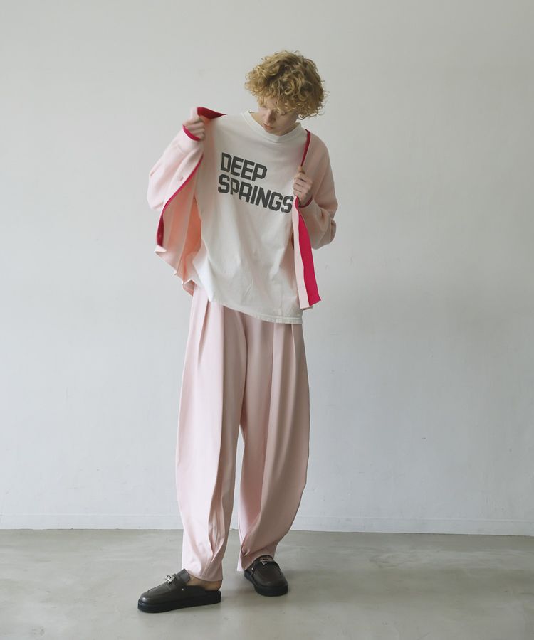 GARAGE OF GOOD CLOTHING「配色リブダブルジャガードカーディガン」|カーディガン|