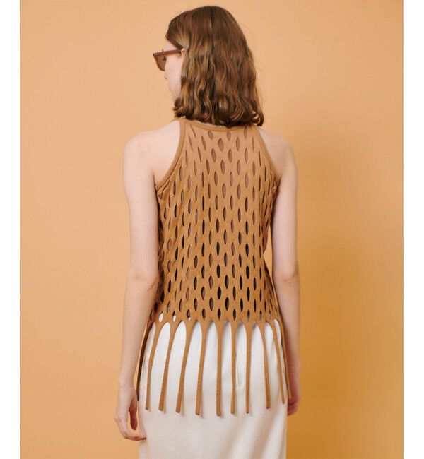 allureville「ハンモックフリンジプルオーバー」|ニット・セーター|