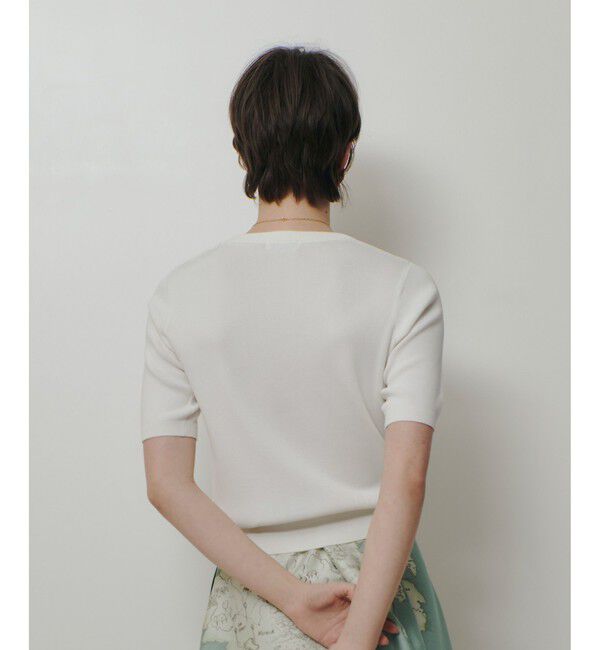 allureville「ソウバリ肩釦クループルオーバー」|ニット・セーター|