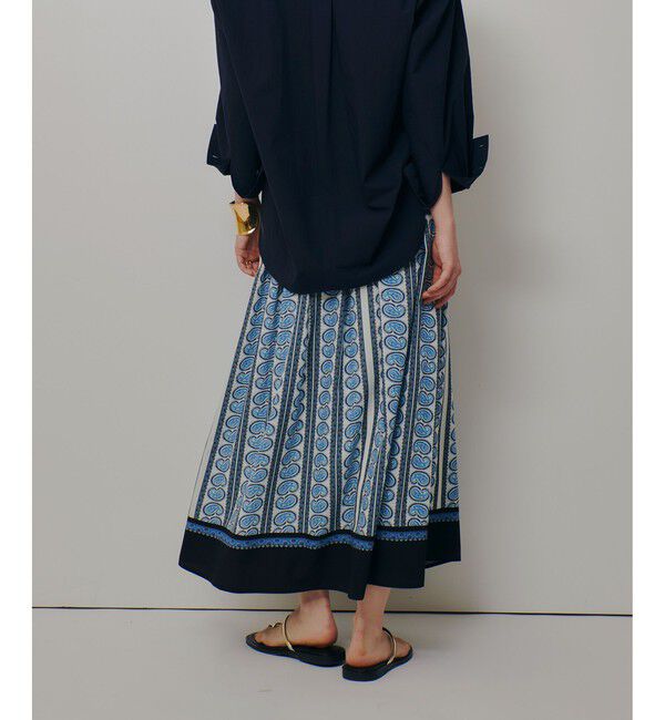 allureville「OFFICINAペイズリースカート」|スカート|