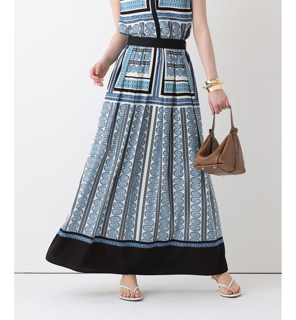 allureville「OFFICINAペイズリースカート」|スカート|