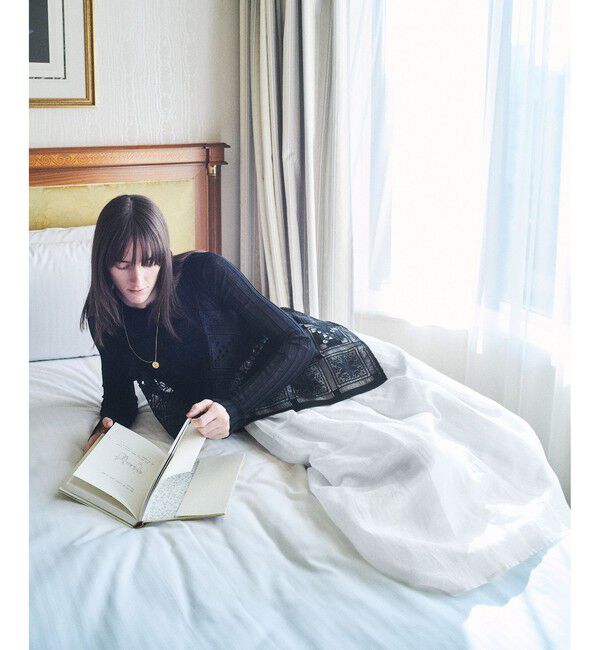 allureville「シアーリブプルオーバー」|ニット・セーター|