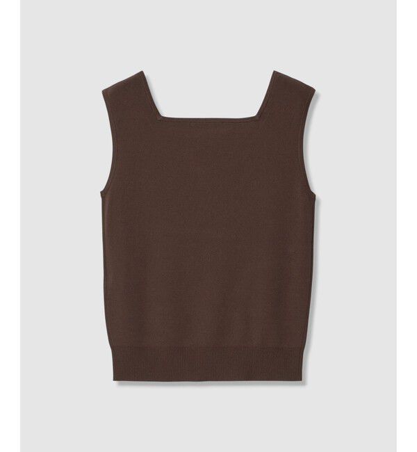 LOULOU WILLOUGHBY「【LOULOU WILLOUGHBY】スクエアタンクトップ」|タンクトップ|