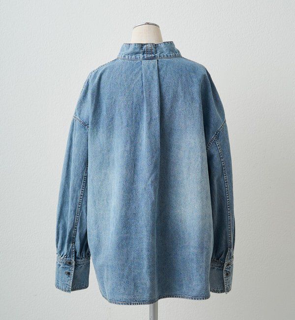  「デニムリボンタイブラウス」|プルオーバー|