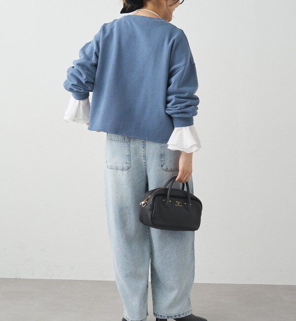  「布帛フレアカフカットソー」|Tシャツ・カットソー|