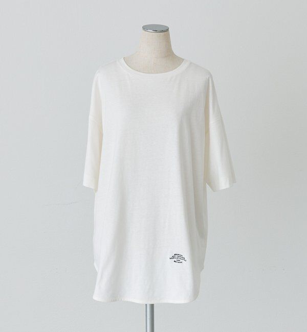  「【汗ジミ防止加工】ワンポイントロゴ刺繍Tシャツ」|Tシャツ・カットソー|