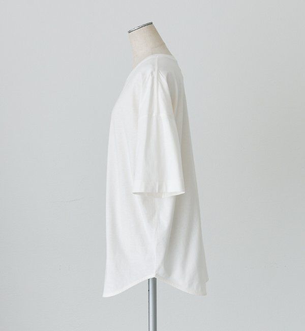  「【汗ジミ防止加工】ワンポイントロゴ刺繍Tシャツ」|Tシャツ・カットソー|