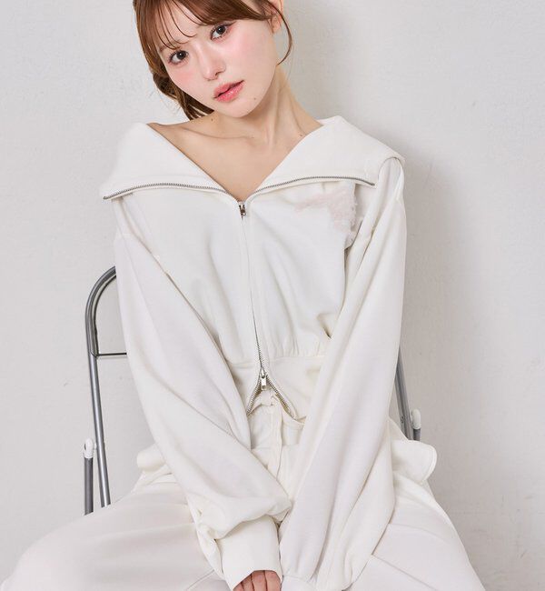  「【セットアップ可能】ウエストレースカットパンツ」|その他|