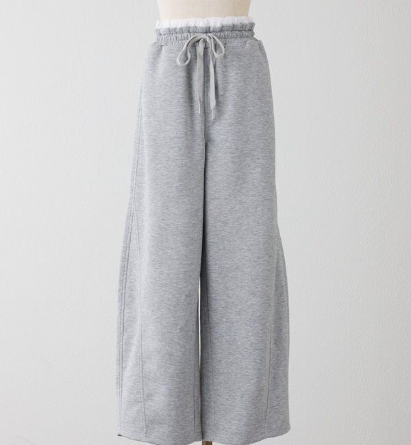  「【セットアップ可能】ウエストレースカットパンツ」|その他|