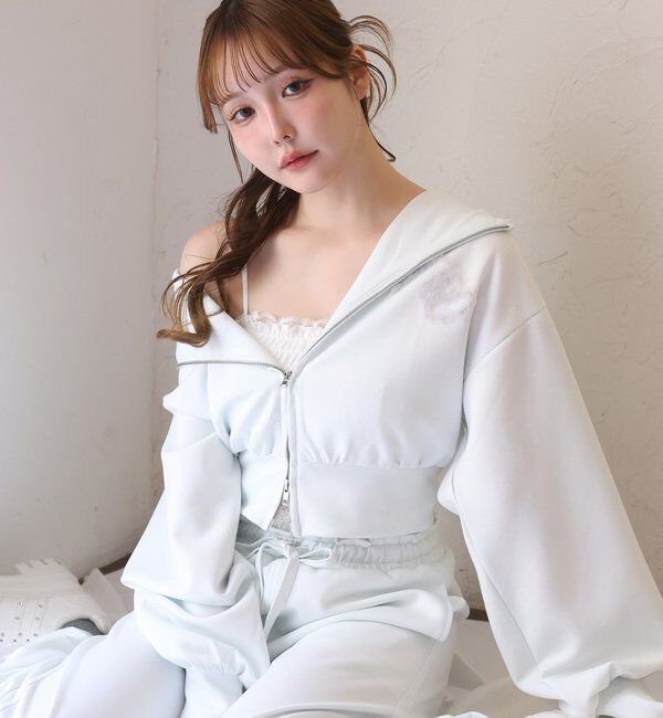  「【セットアップ可能】ウエストレースカットパンツ」|その他|