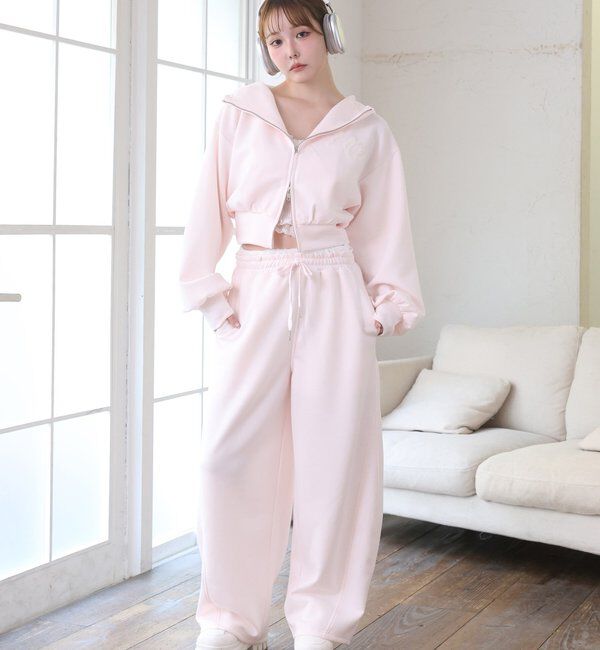  「【セットアップ可能】ウエストレースカットパンツ」|その他|