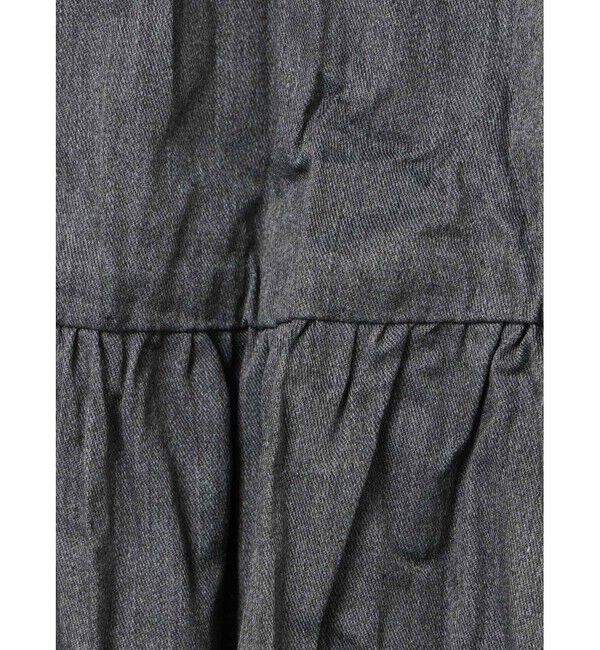 mizuiro ind「mizuiro ind ワッシャープリーツティアードスカート」|スカート|