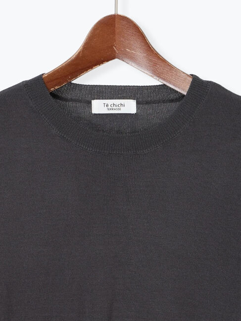 Te chichi TERRASSE「ハーフスリーブニット」|ニット・セーター|