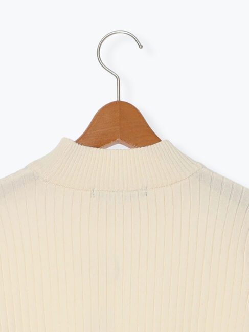 Lugnoncure「配色ハイネックリブニット」|ニット・セーター|