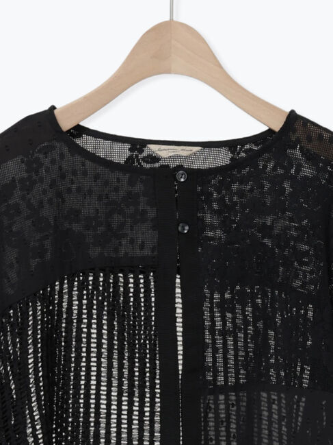 Samansa Mos2「◎パッチワークレースカーディガン」|カーディガン|