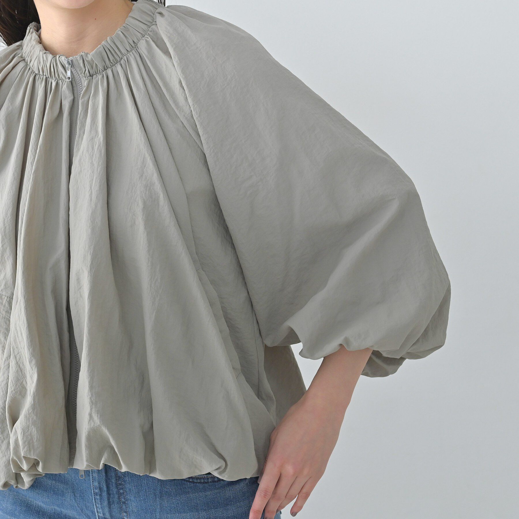 UNTITLED「【TORRAZZO DONNA】バルーンブルゾン」|ブルゾン・スタジャン|