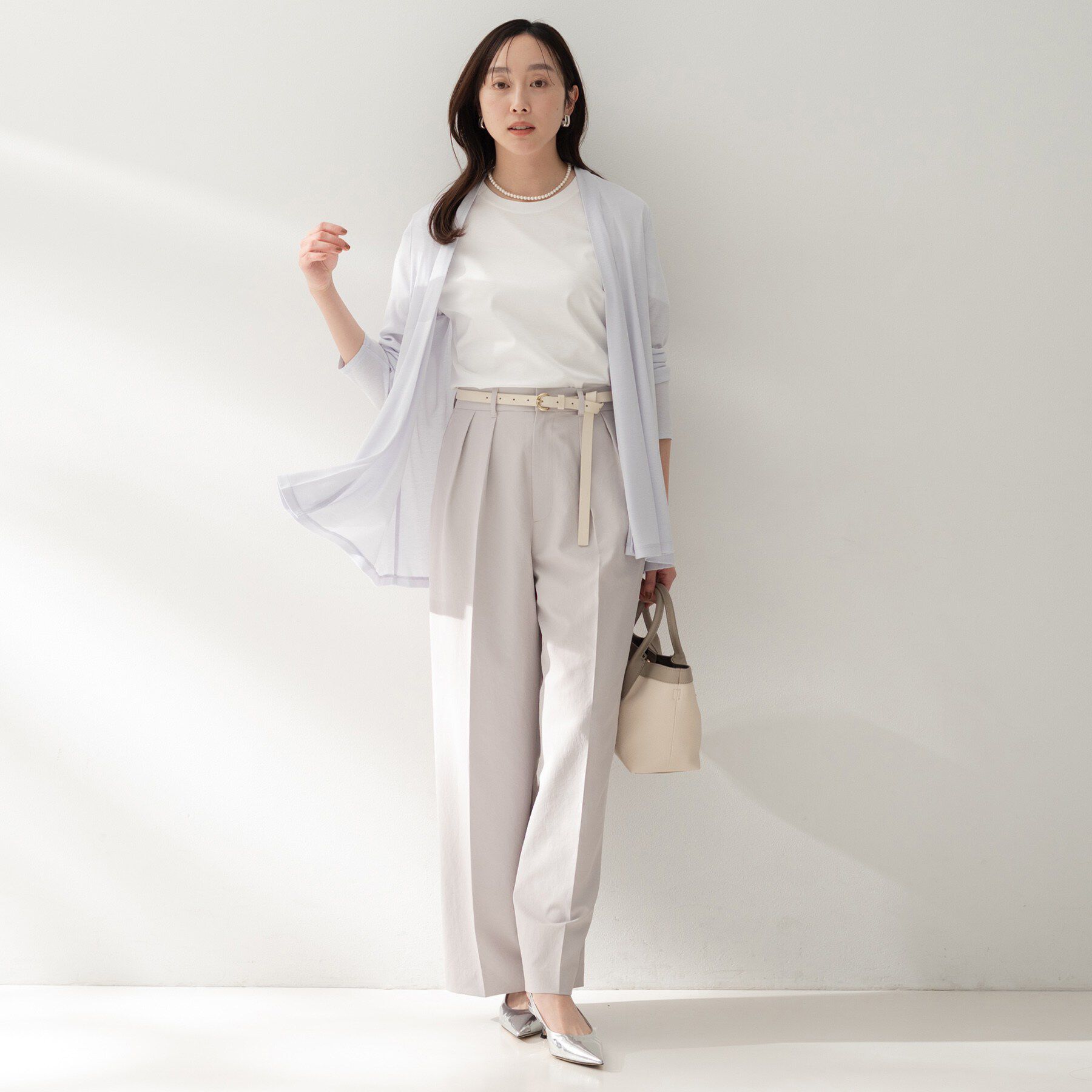 UNTITLED「コットンベーシックカットソー」|Tシャツ・カットソー|