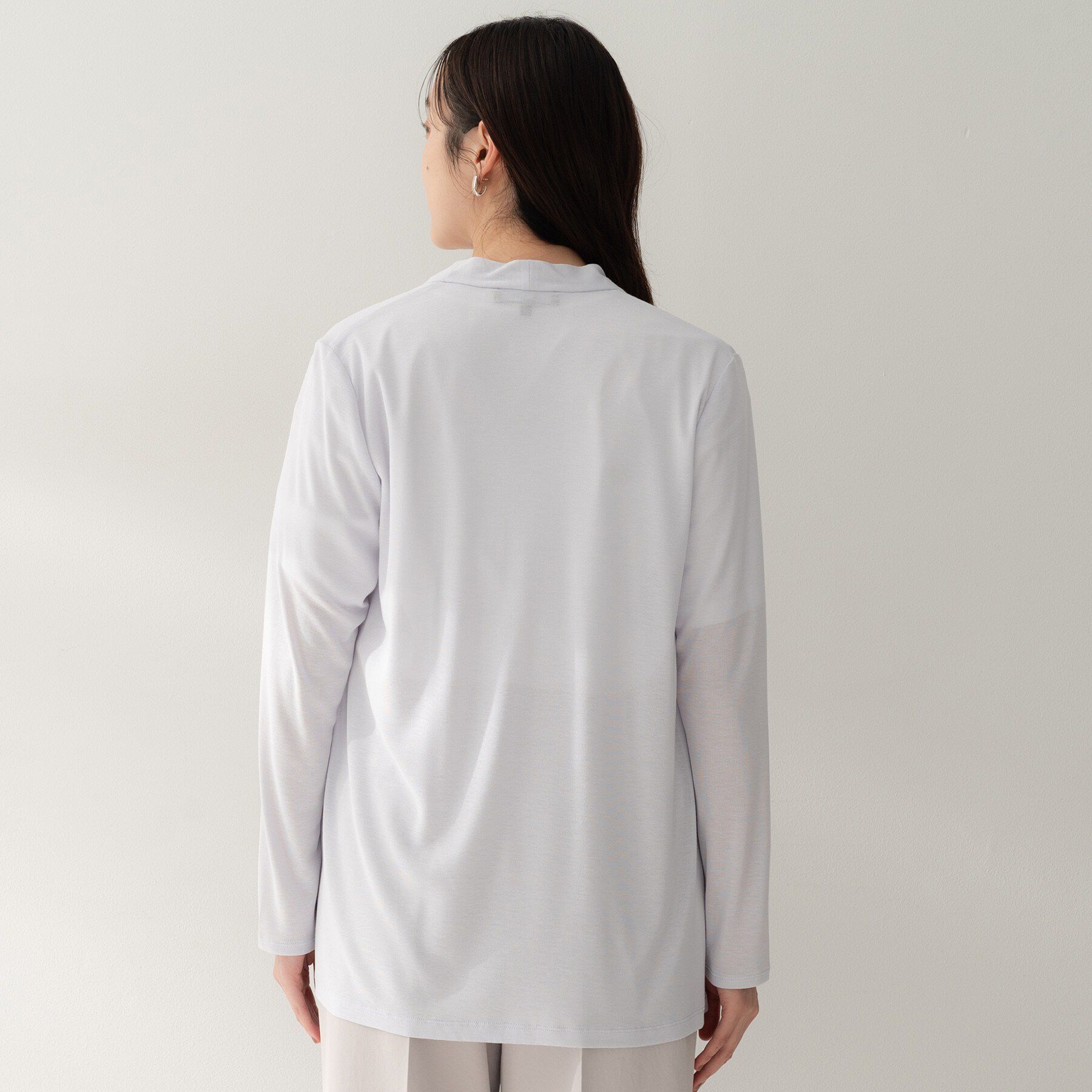 UNTITLED「フライスジャージカーディガン」|カーディガン|