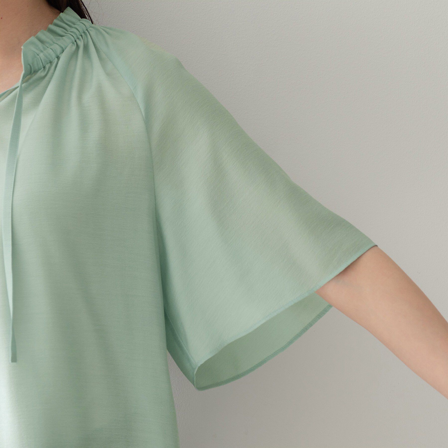 UNTITLED「シルキーシフォンブラウス」|シャツ・ブラウス|