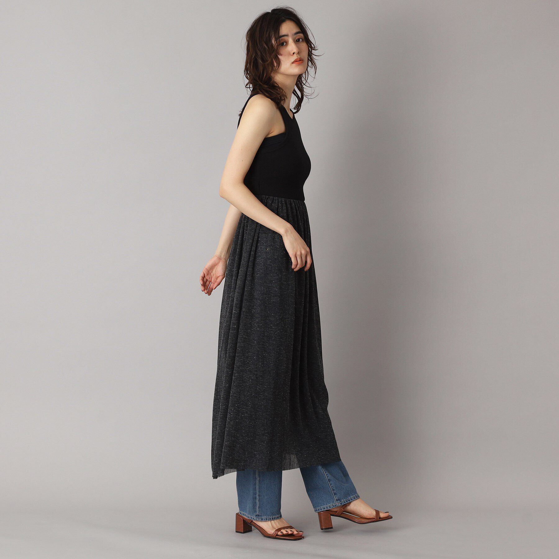 DRESSTERIOR「Carouselambra（ケラウズランブラ）【別注】BOAT TANK TOP DRESS」|ワンピース|