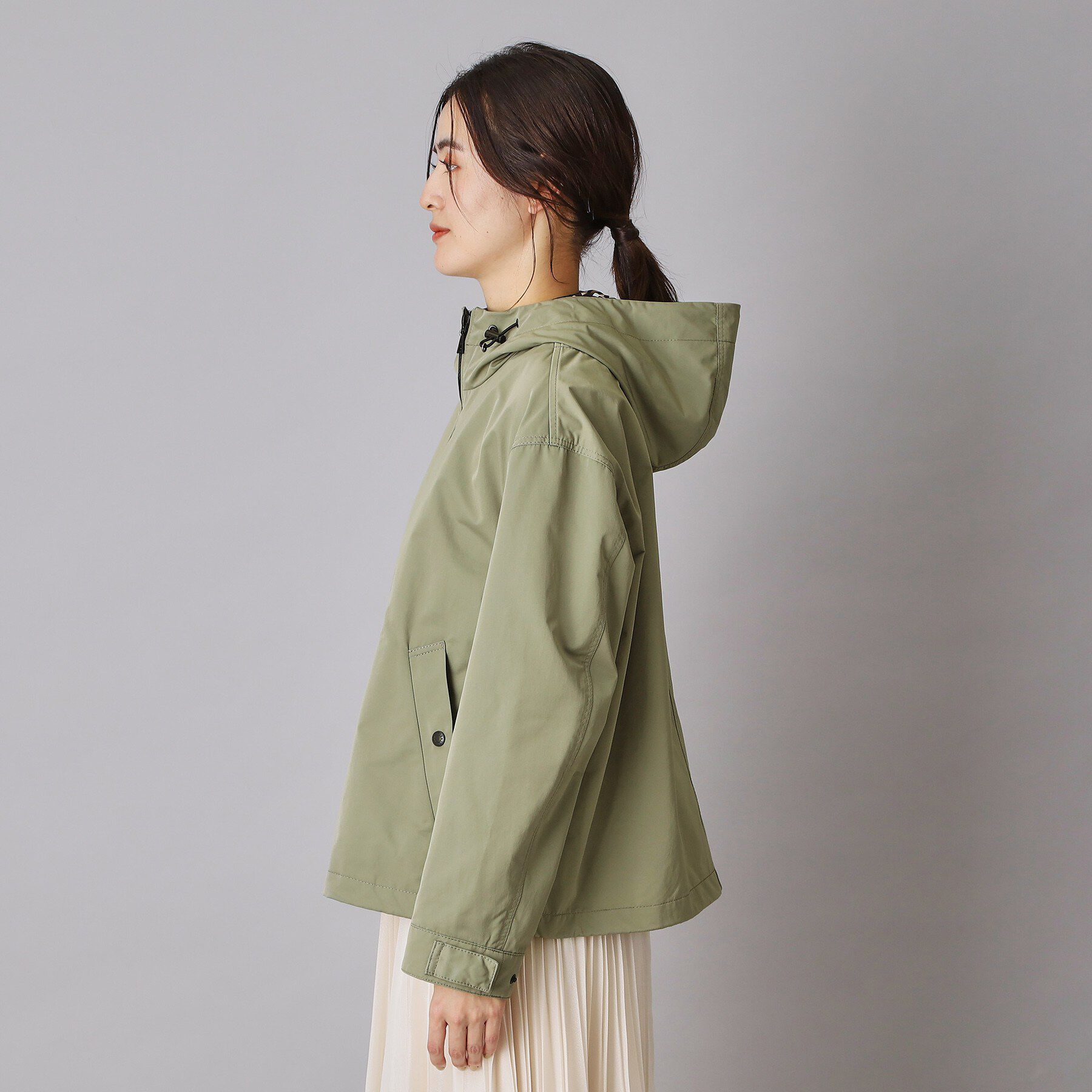 DRESSTERIOR「【ウォッシャブル/撥水素材】撥水ツイル マウンテンパーカー」|ブルゾン・スタジャン|