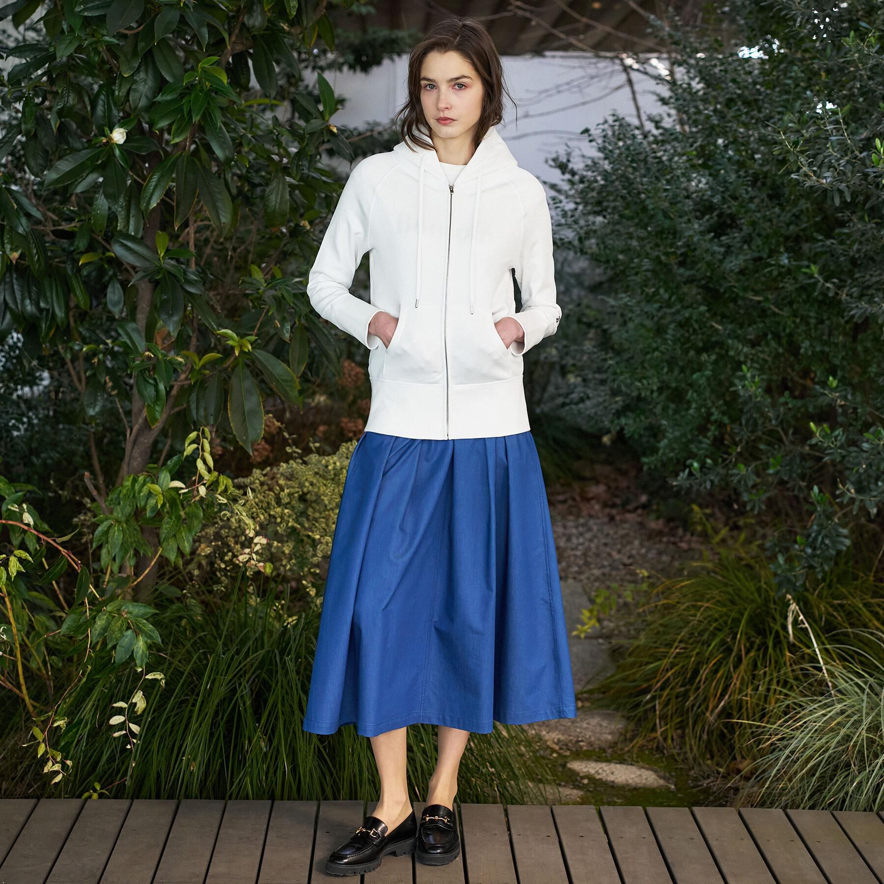 DRESSTERIOR「【春夏/寒暖差対応/ウォッシャブル】ライト裏毛フーディー」|パーカー|