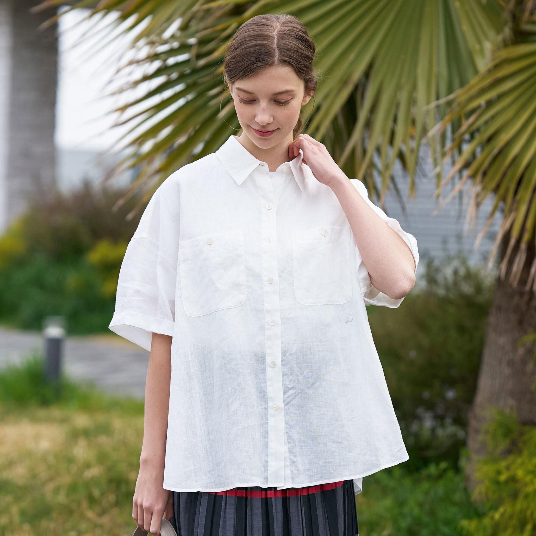 DRESSTERIOR「ピュアラミー シャツ」|シャツ・ブラウス|