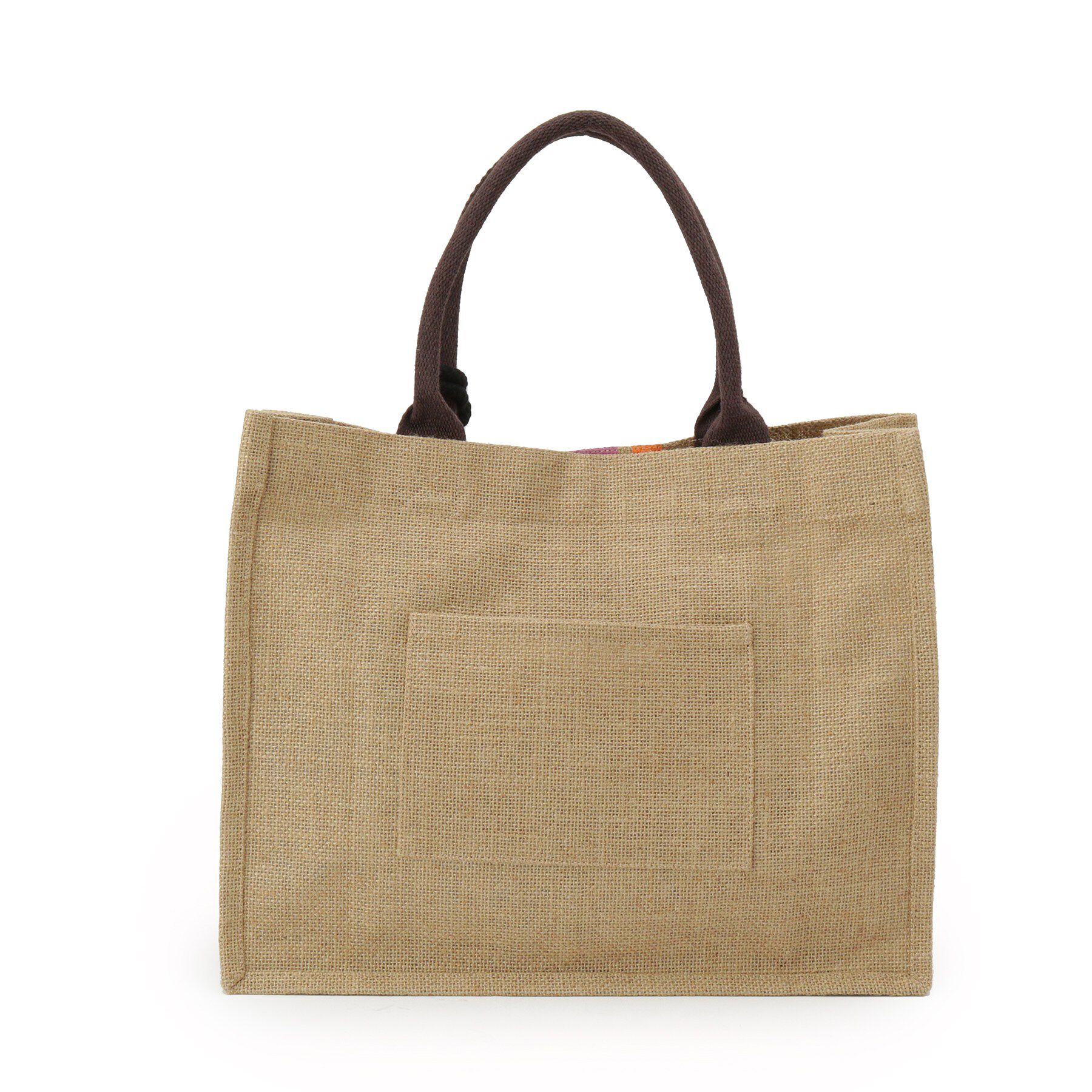 grove「ストライプジュートタッセルA4トート」|トートバッグ|