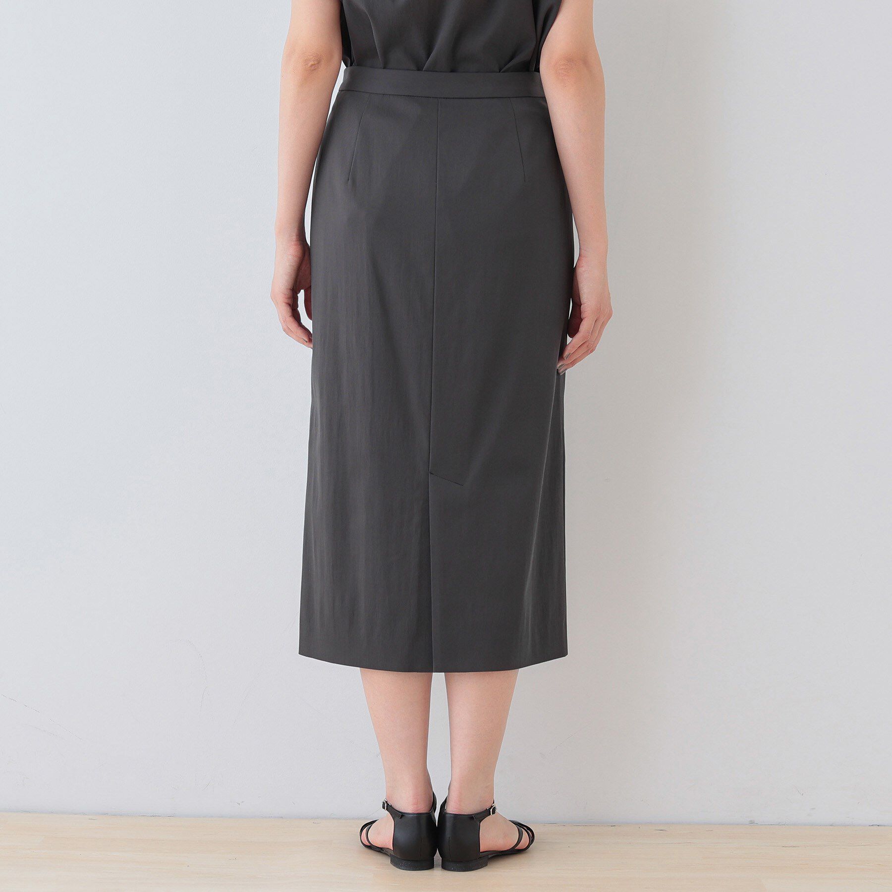 INDIVI「【洗える／SETUP可能／UVケア】ストレートラインスカート」|スカート|