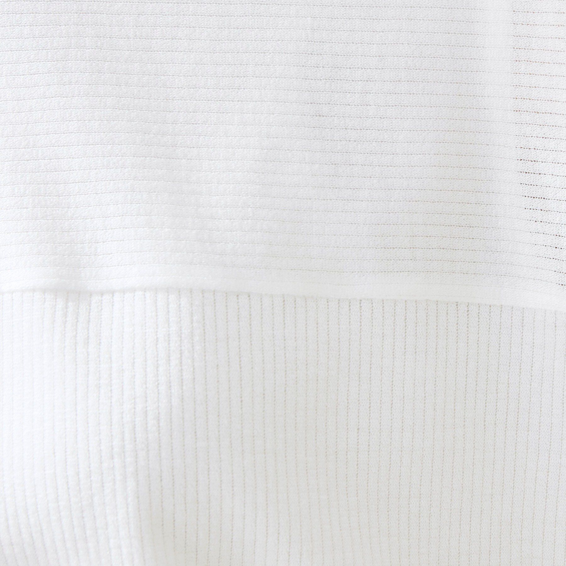 INDIVI「【洗える／アンサンブル可能】シアースストライプトップス」|Tシャツ・カットソー|