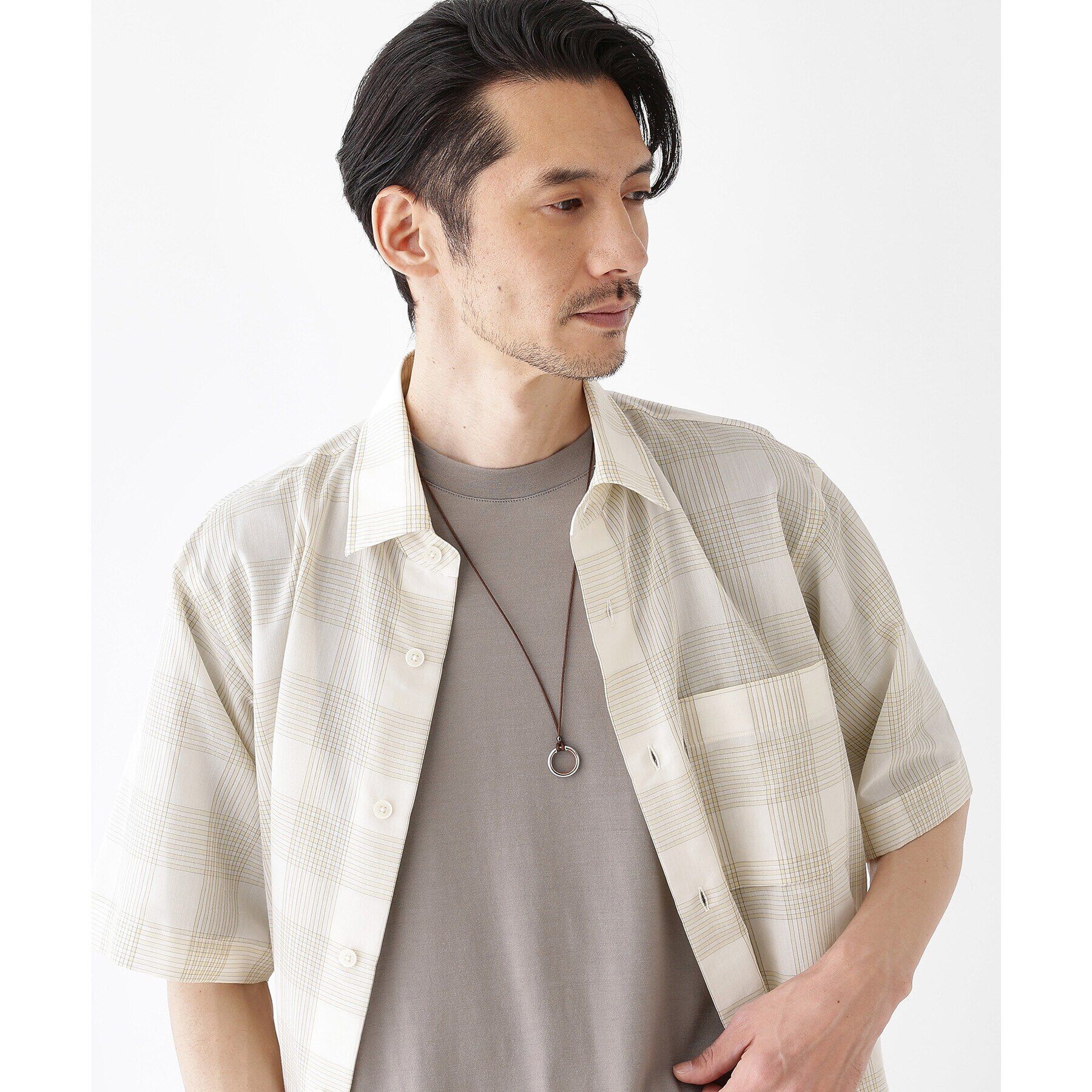 TAKEO KIKUCHI「【Made in JAPAN】エポリングネックレス」|ネックレス|