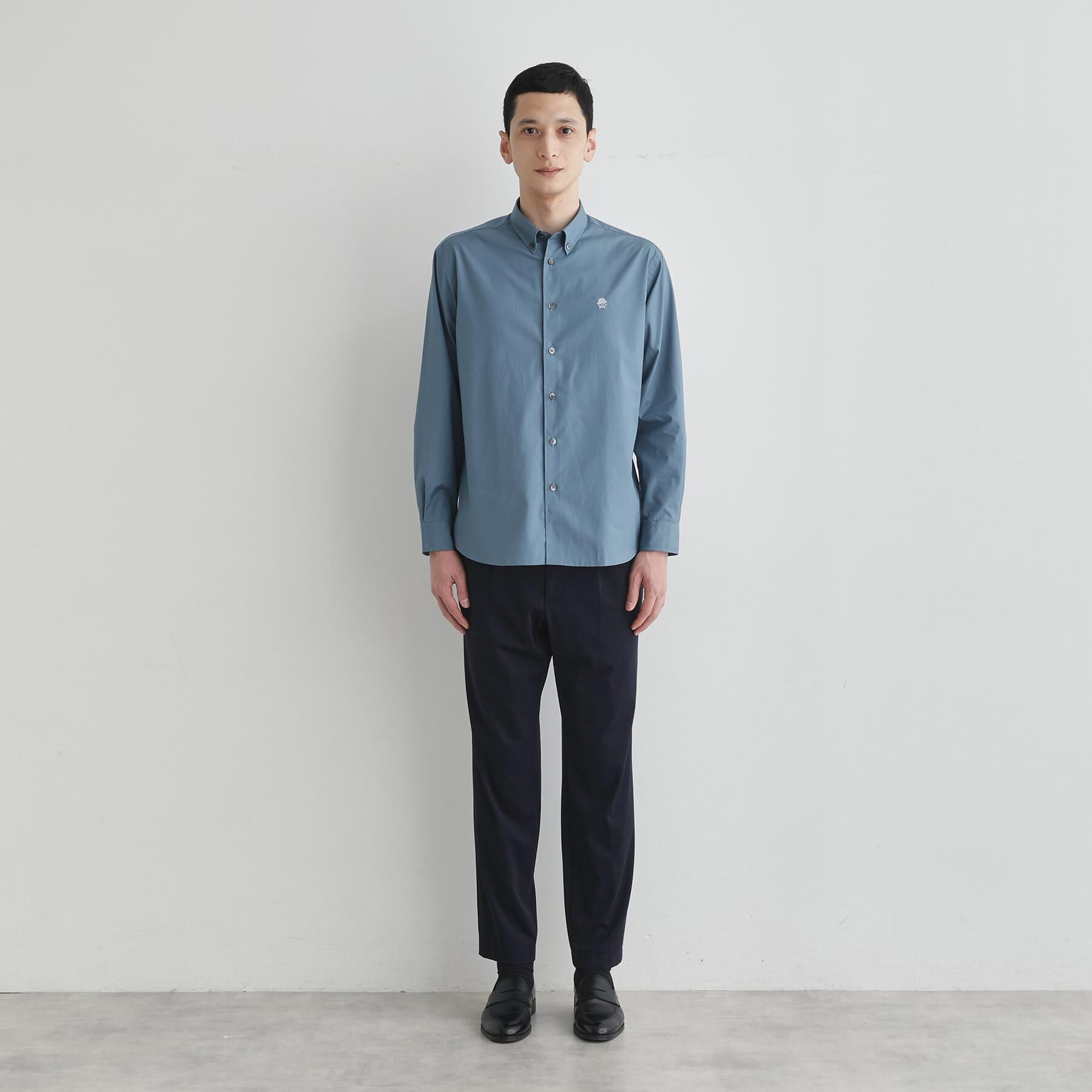 TAKEO KIKUCHI「【LIMITED】ワンポイント刺繍ボタンダウンシャツ」|シャツ・ブラウス|