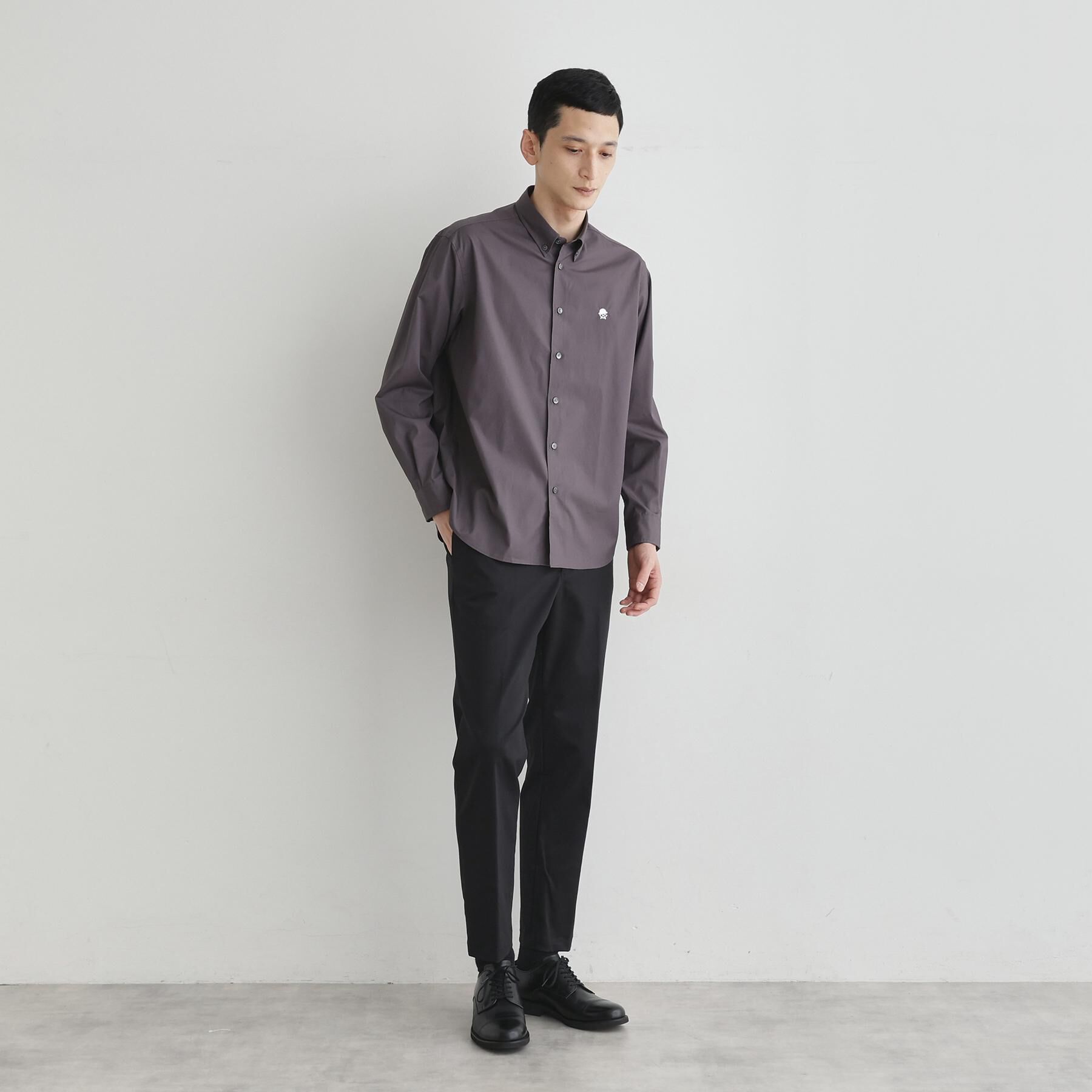 TAKEO KIKUCHI「【LIMITED】ワンポイント刺繍ボタンダウンシャツ」|シャツ・ブラウス|