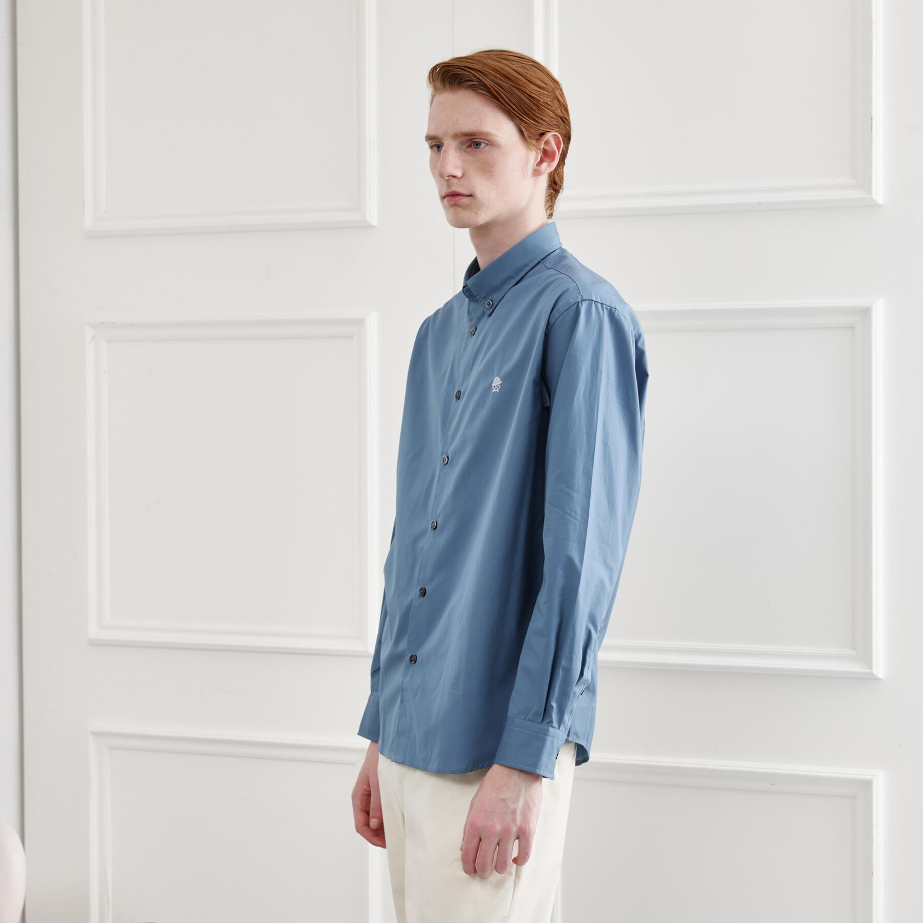 TAKEO KIKUCHI「【LIMITED】ワンポイント刺繍ボタンダウンシャツ」|シャツ・ブラウス|