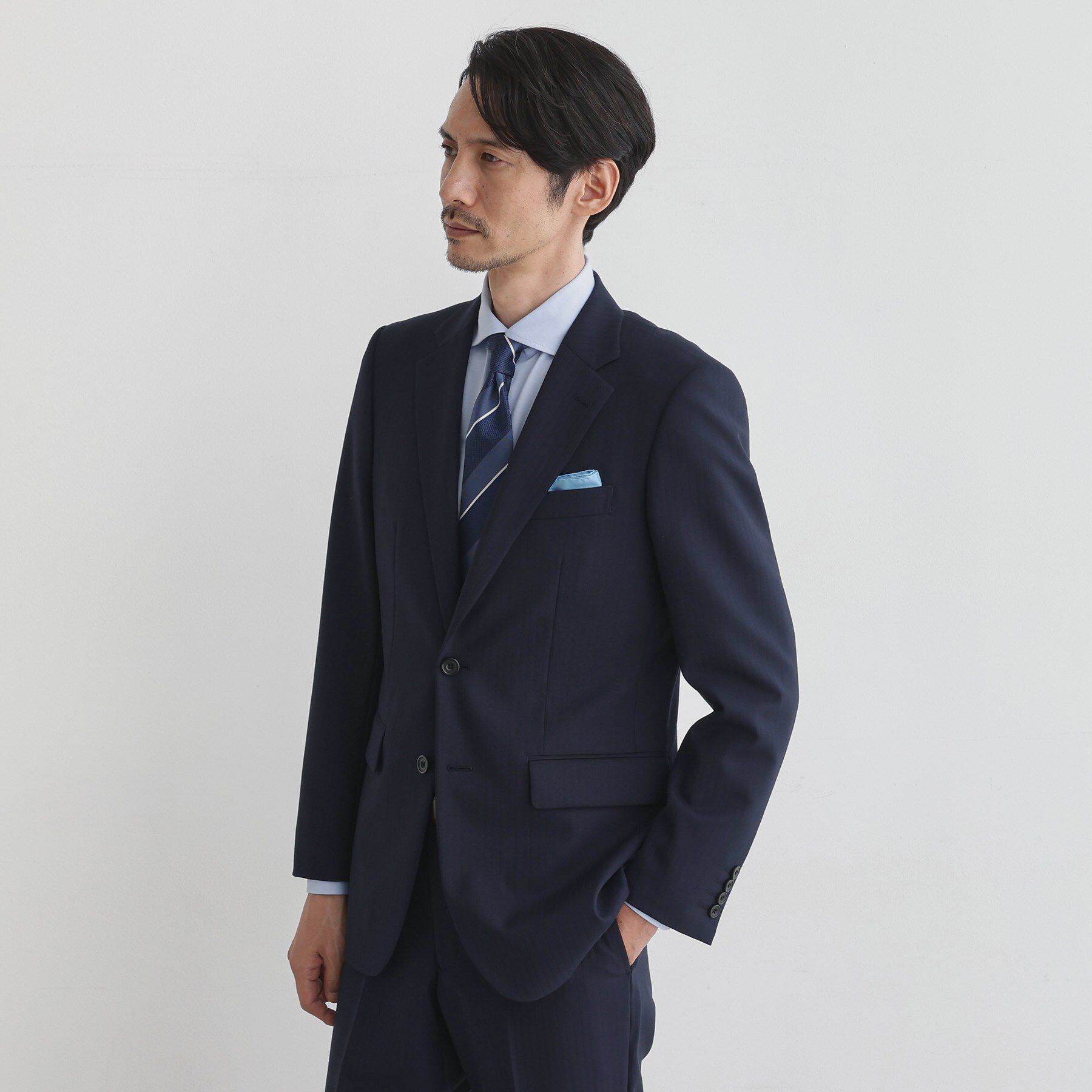 TAKEO KIKUCHI「シャドーオルタネートストライプ スーツ」|スーツ|