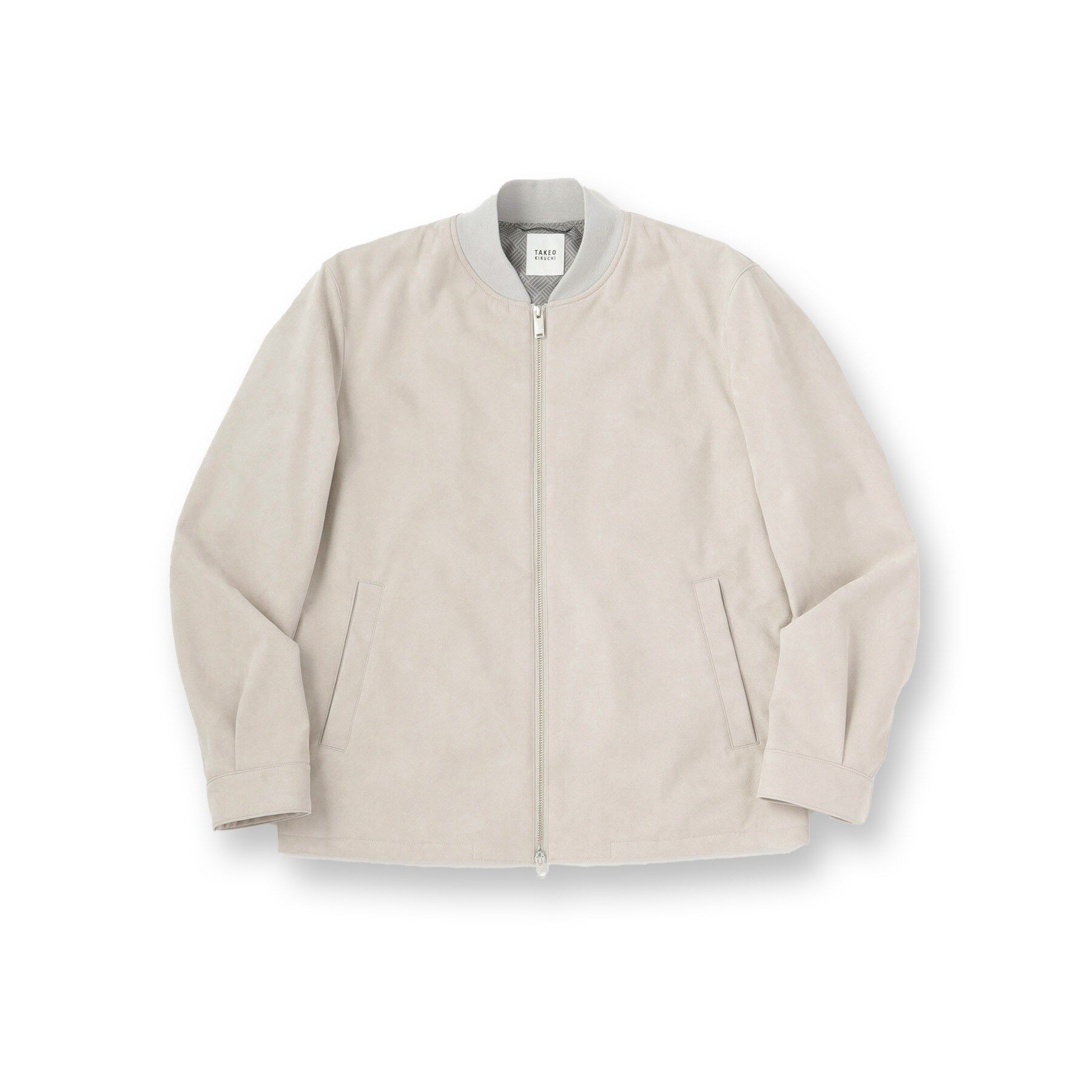 TAKEO KIKUCHI「アマレッタ（R）スウェード MA－1 ブルゾン」|ブルゾン・スタジャン|
