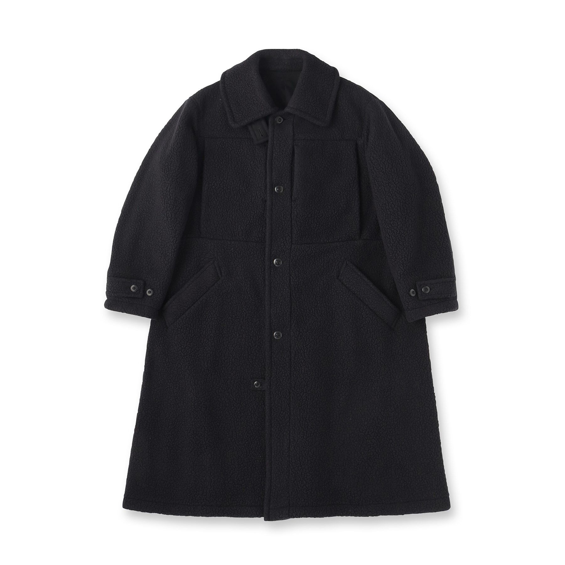 40CARATS&525「ヘヴィーボア バルマカーンコート」|ステンカラーコート|
