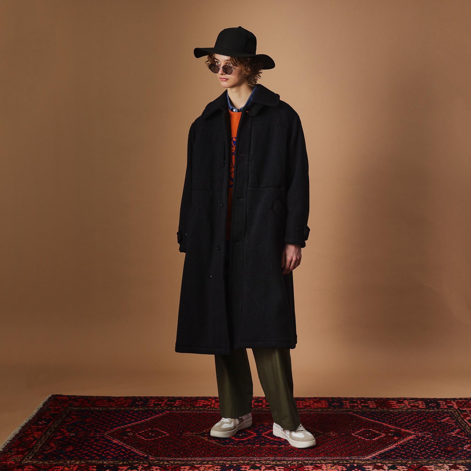 40CARATS&525「ヘヴィーボア バルマカーンコート」|ステンカラーコート|