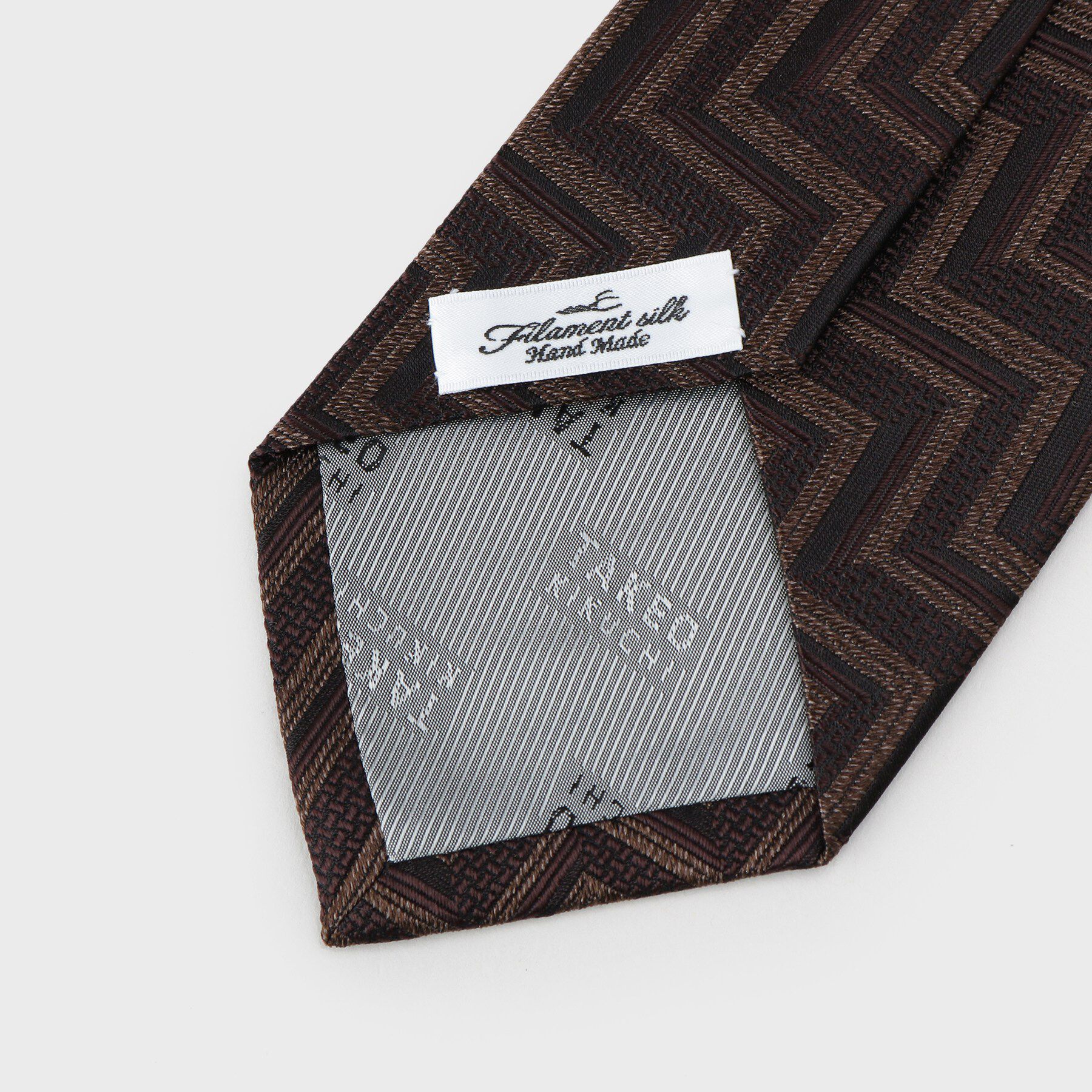 TAKEO KIKUCHI「フィラメントシルク 網代文様シャドーストライプネクタイ」|ネクタイ・蝶ネクタイ|