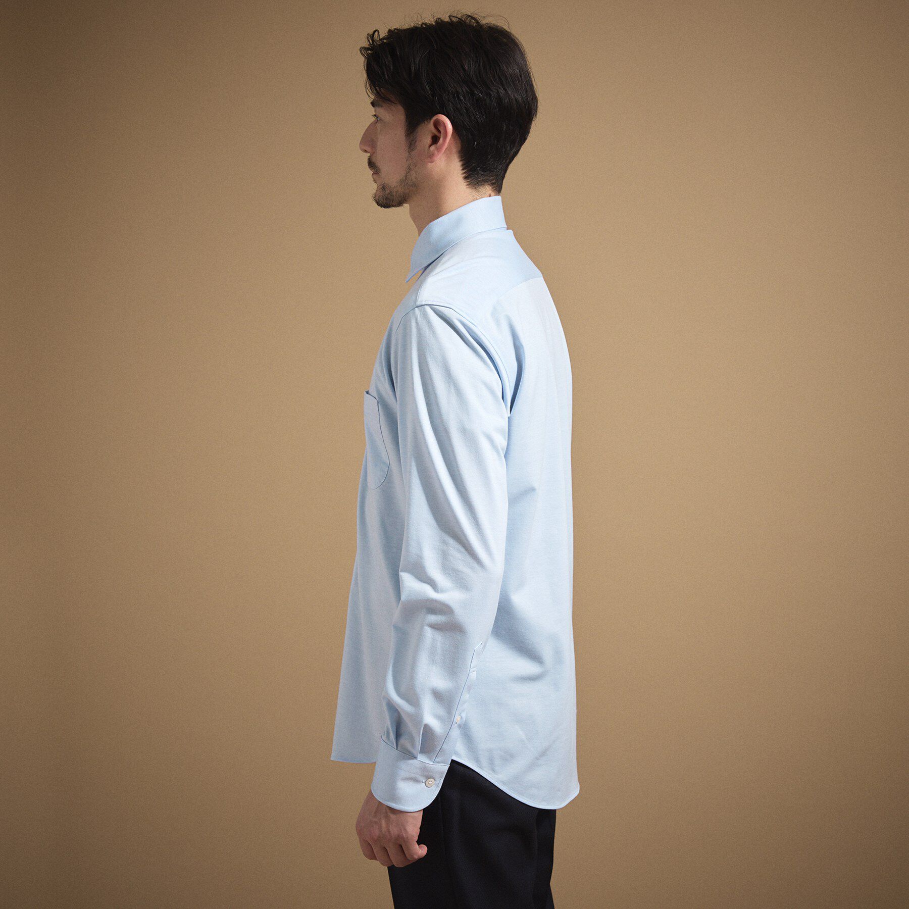 TAKEO KIKUCHI「ハイカウントジャージ鹿の子 シャツ」|シャツ・ブラウス|